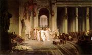 Jean Leon Gerome The Death of Caesar Spain oil painting reproduction